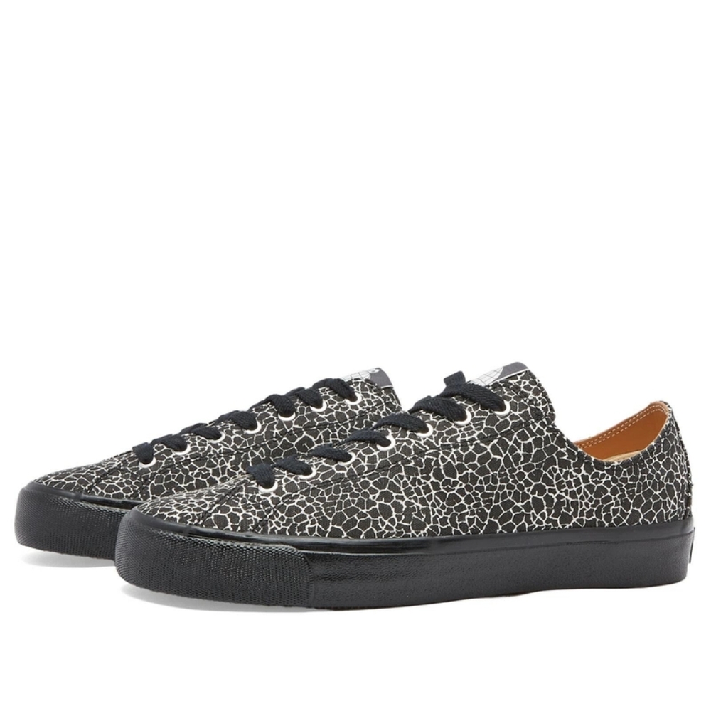 NWOB Last Resort AB Men's Lo Canvas Skate Shoe In Cracked Black Size M7/W8.5